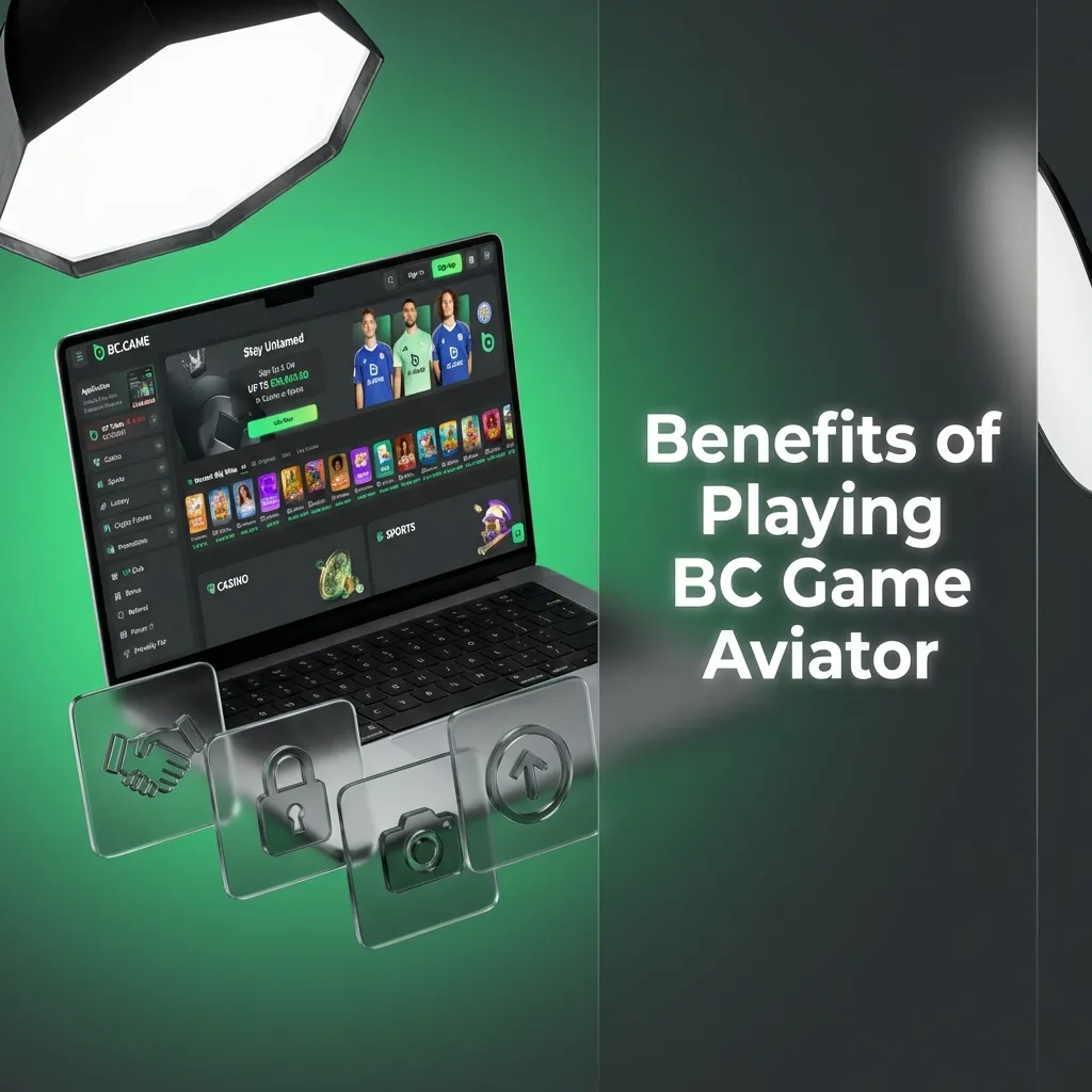 Infographic listing BC Game Aviator benefits: fast crash rounds, flexible bets, Indian payments, mobile app, demo mode, auto tools